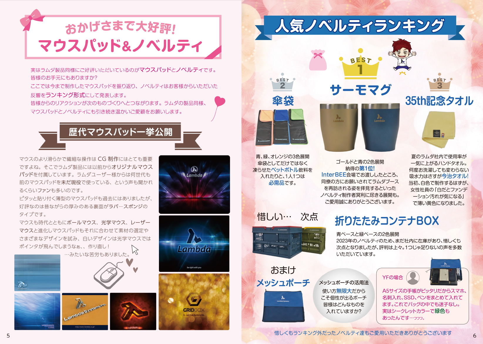 別冊ラムダ　6ページ目と7ページ目